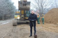 Budowa kanalizacji sanitarnej w miejscowości Osowiec - rozpoczęcie budowy